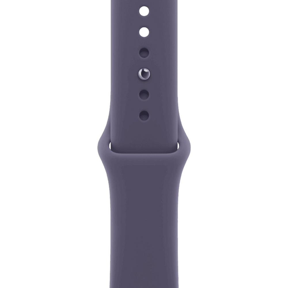 Смарт-годинник Apple Watch Series 11 GPS 42 mm Silver Aluminum Case with Purple Fog Sport Band - S/M (MEU64) MEU64 фото