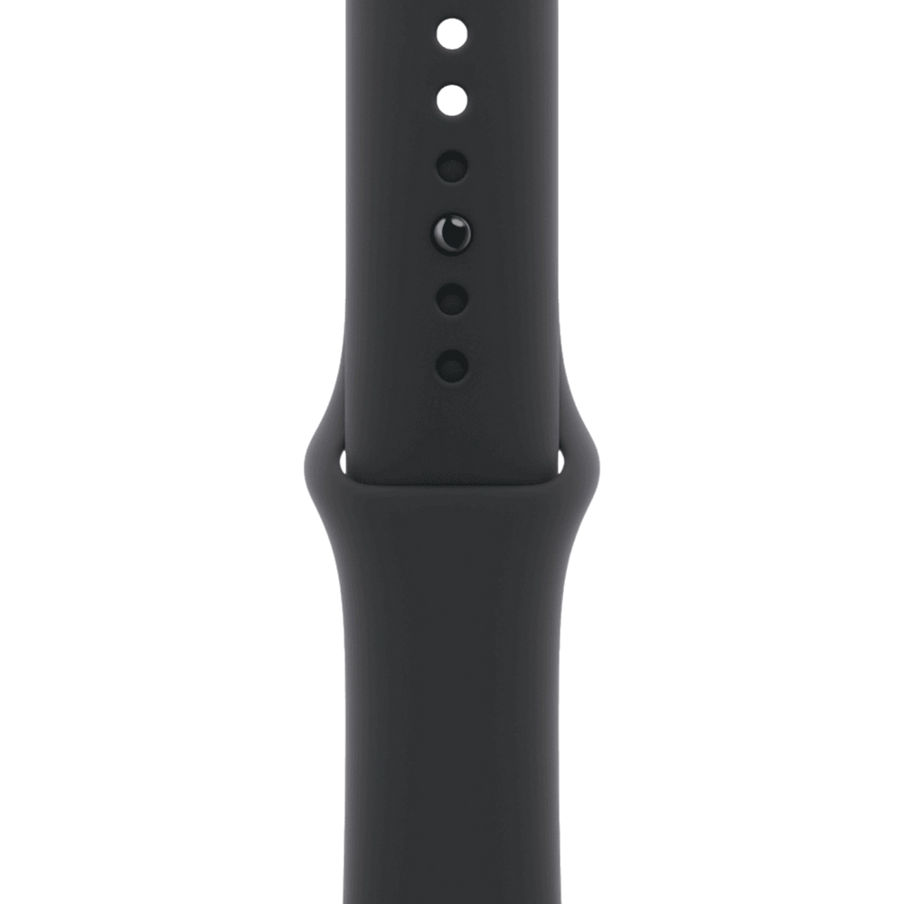 Смарт-годинник Apple Watch Series 11 GPS 42 mm Jet Black Aluminum Case with Black Sport Band - S/M (MEQT4) MEQT4 фото