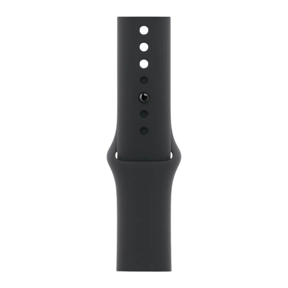 Смарт-годинник Apple Watch Series 11 GPS 46 mm Jet Black Aluminum Case with Black Sport Band - M/L (MEVX4) MEVX4 фото